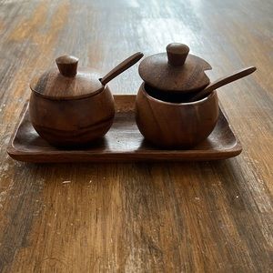 Wooden Spice Holder